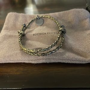 bottega veneta bracelet gold